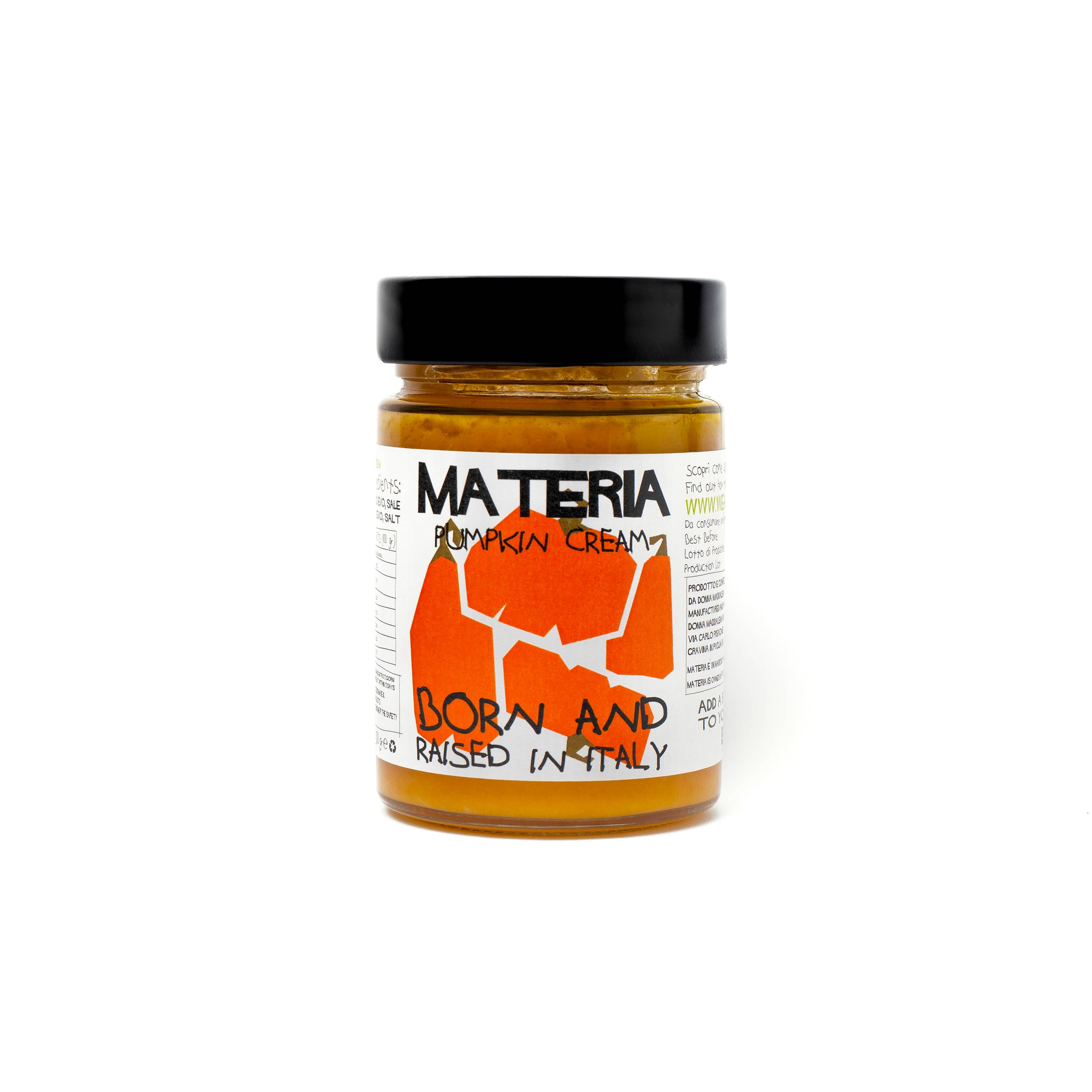Materia - Wholesale Pasta Sauce - Hokkaido Pumpkin Cream1