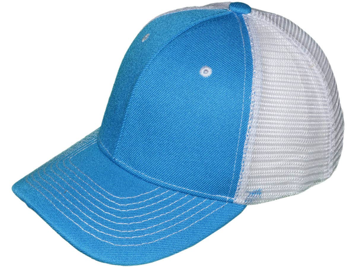 Buck Wholesale - Venta al por mayor Gorra trucker - Unisex - Gorras de camionero en blanco - Gorras BK de malla estructurada1