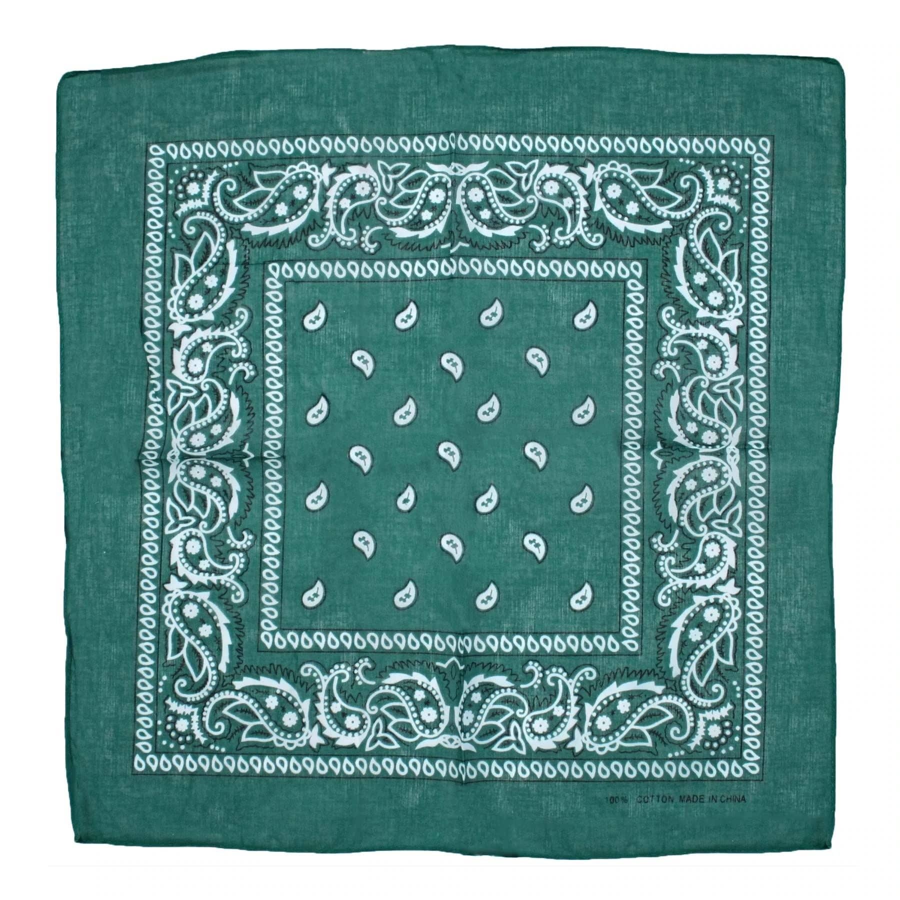 Topkids Accessories - Wholesale Bandana - Unisex - Paisley Bandanas Hair Bands Headbands Women Men Dogs Head Bands Festival Bike Accessories Face Masks Holiday Essentials Head Scarf12