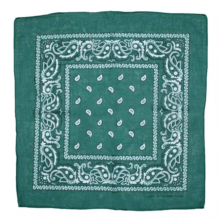 Topkids Accessories - Wholesale Bandana - Unisex - Paisley Bandanas Hair Bands Headbands Women Men Dogs Head Bands Festival Bike Accessories Face Masks Holiday Essentials Head Scarf12