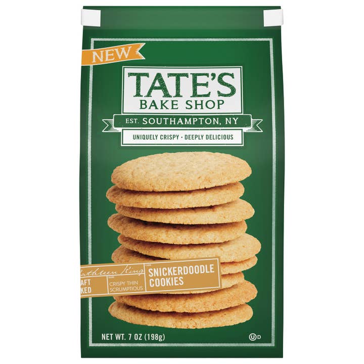 Everyday Supply Co - Wholesale Cookie - Tate's Bake Shop - Cookie Snickerdoodle - CS of 12-7 OZ