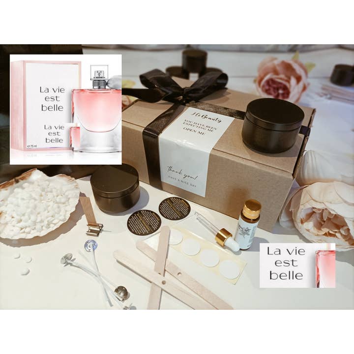 Candle kit - life is beautiful - perfume for wholesale by doremy
