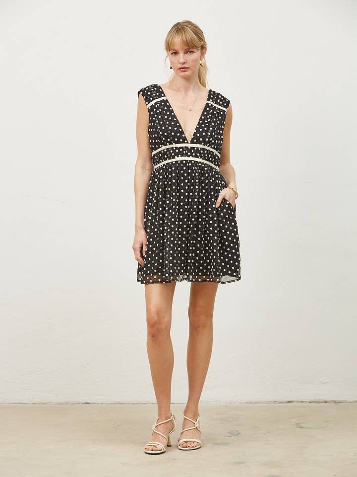 Mini à pois Keira pour la vente par Isla Maude