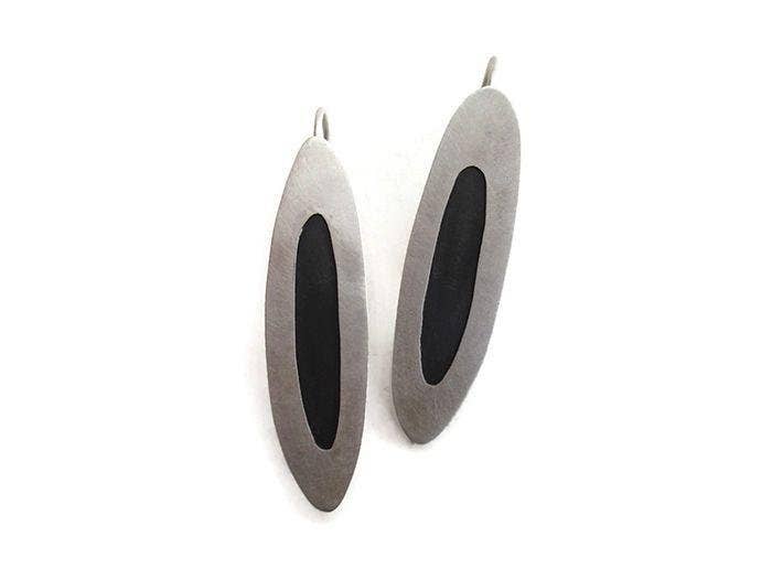 Kimya Joyas - Wholesale Dangle Earrings - Asymmetrical Silver Dangle Earrings