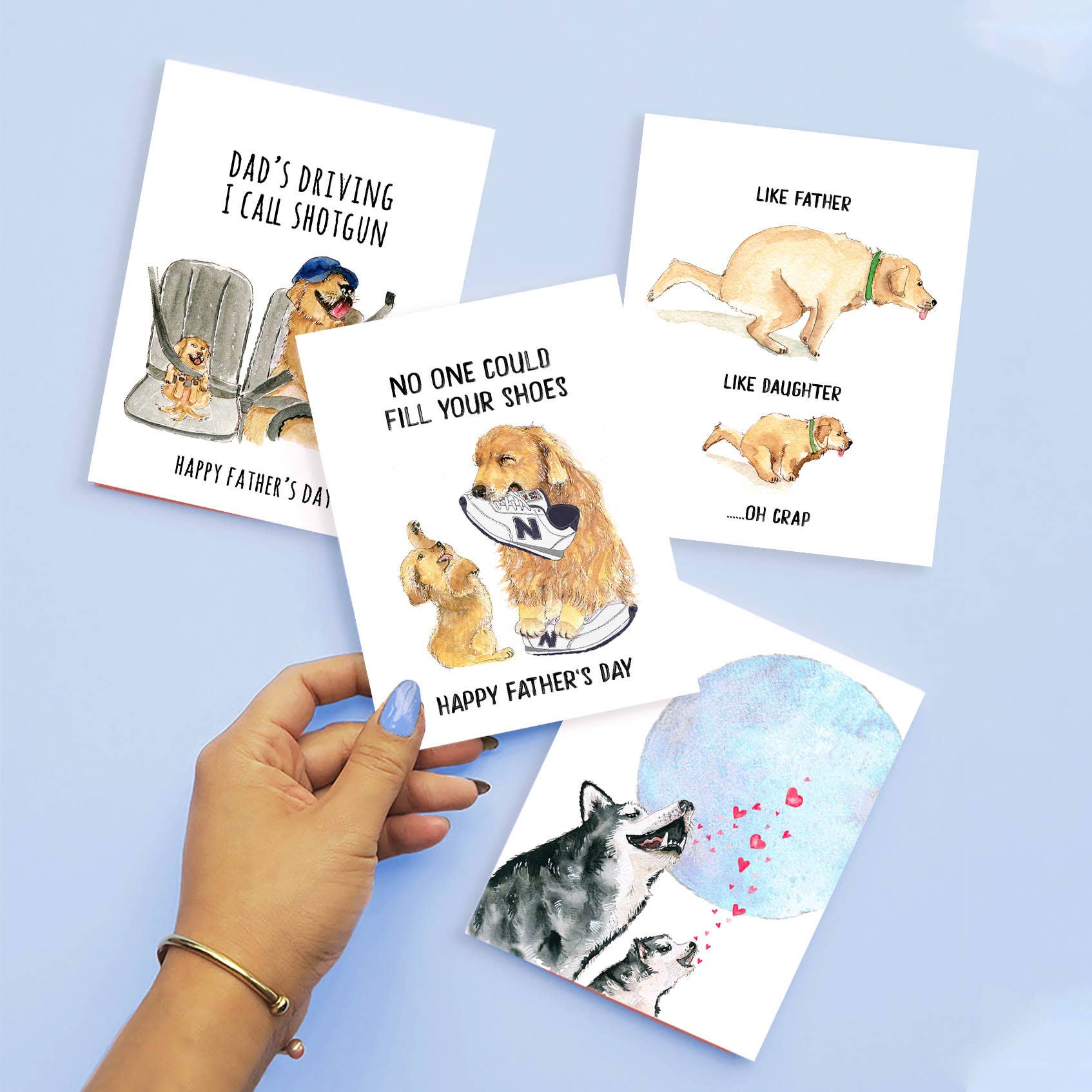 Liyana Studio – wholesale Farsdagskort – Fart Skunk Pappa - Roligt Fathers dagkort5