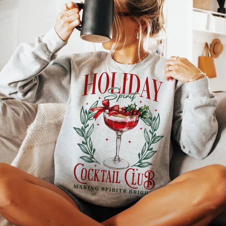 Holiday Spirit Cocktail Club for wholesale by Laurel Tree and Me