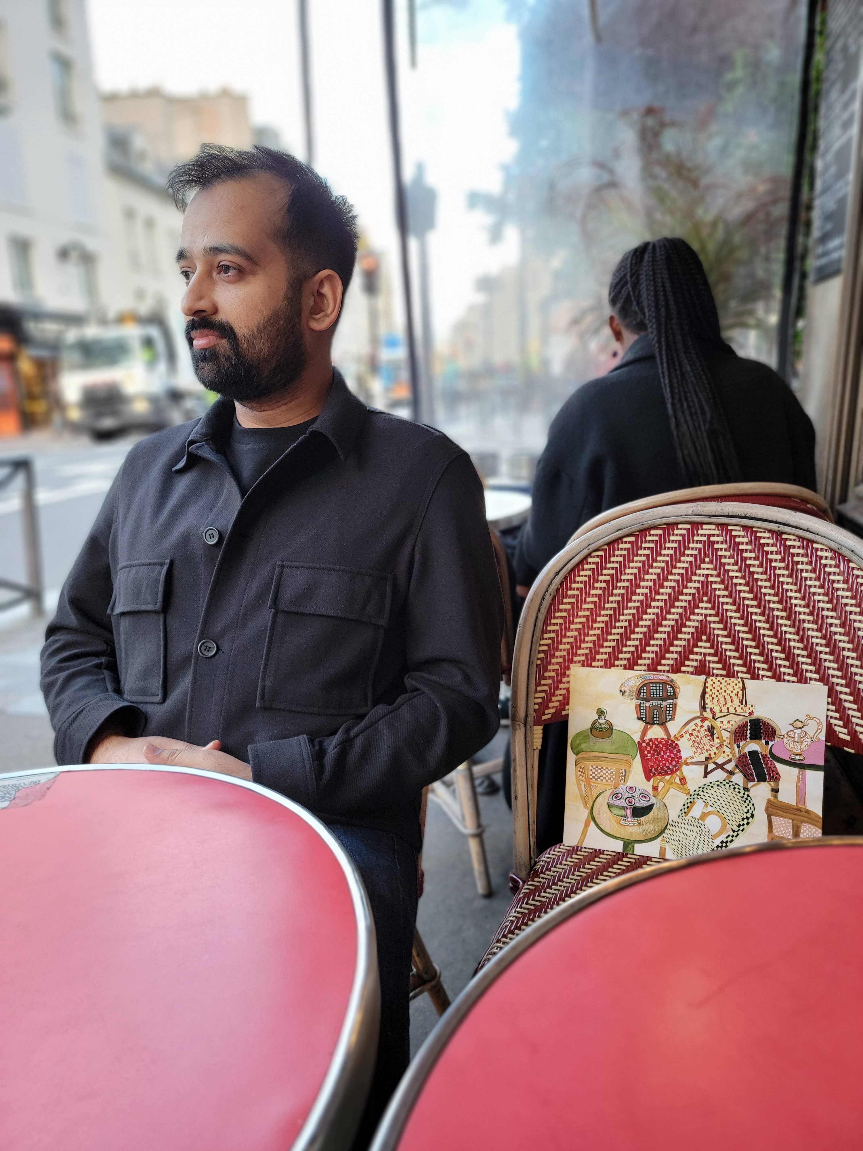 ApoorvaMittalDraws - Wholesale Art Print - Paris Art Print - Vibrant Bistro Chairs3