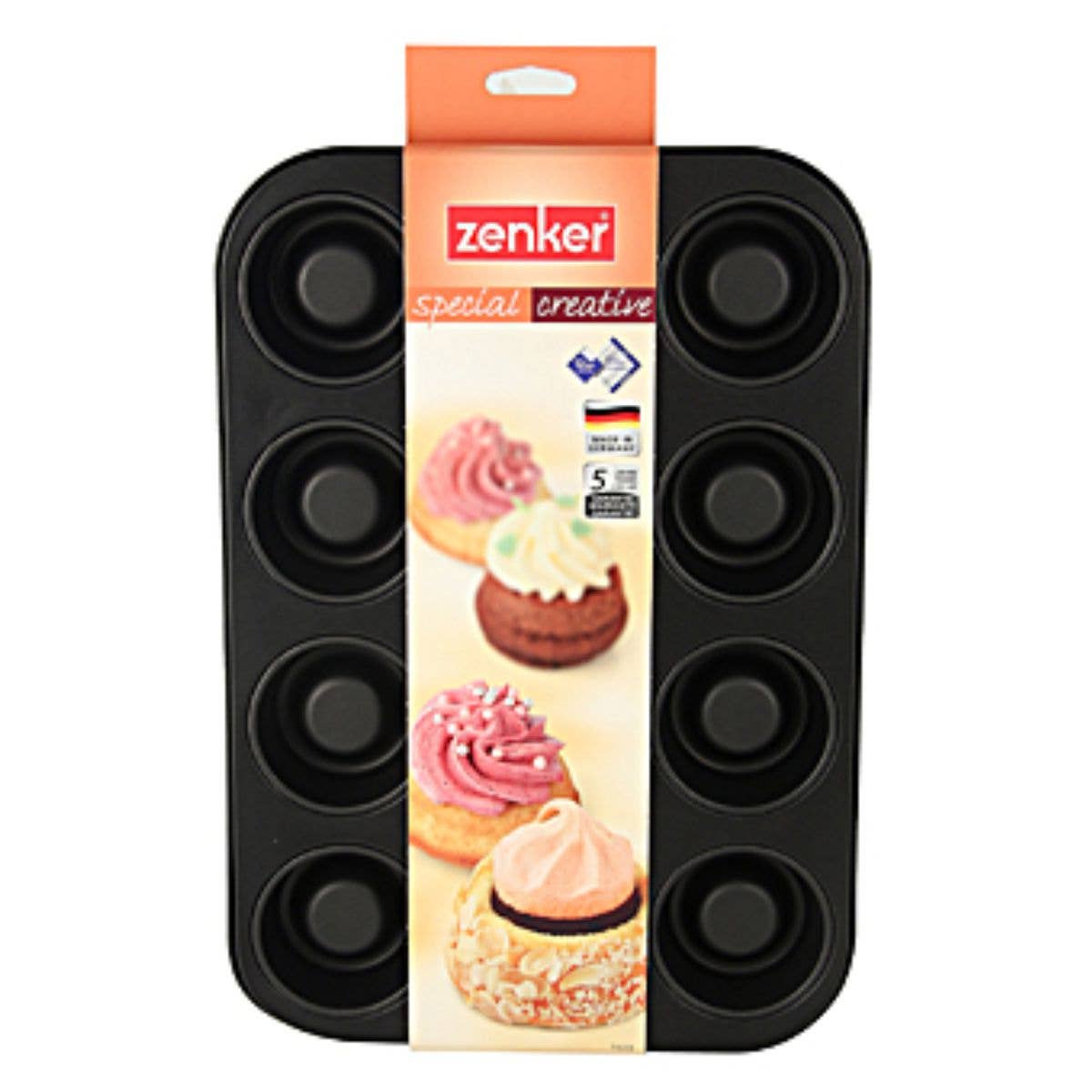 Zenker - Wholesale Cakevorm - Zenker Special Creative 12 Rum Baba Mal13