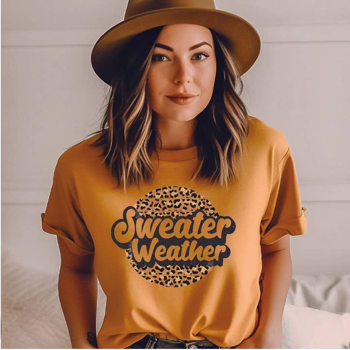 Sweater Weather DTF Transfer for wholesale by Nashville Design House