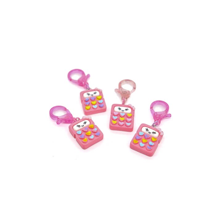 Crunching Numbers Lanyard Charm for wholesale by The Charm Bar Company