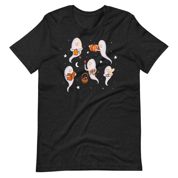 T-shirt van Ghostie's Favorite Things voor wholesale door Painted Peony Art