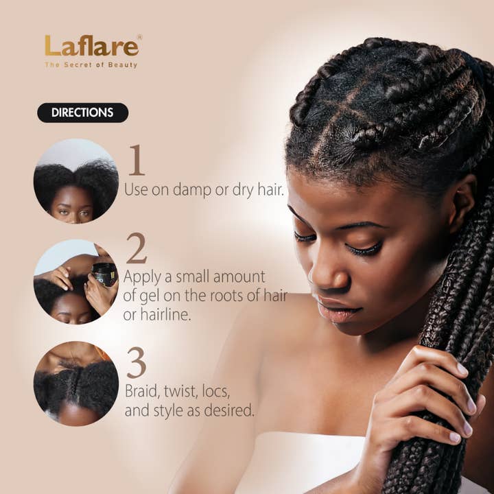 Laflare - Wholesale Hair Styling Gel/Mousse - BRAID BOND GEL HAIR STYLING7