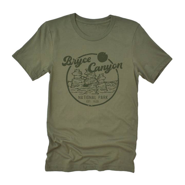 North & Pine - Wholesale T-Shirt (Graphic) - Unisex - Bryce Canyon National Park - Duo-Tone T-Shirt6