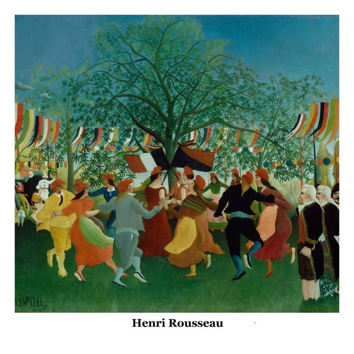 Calendrier mural Henri Rousseau 2027 pour la vente par The Retrospect Group Collection