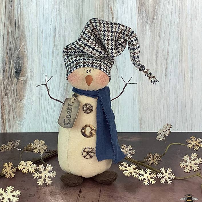 Corey il pupazzo di neve di Salvage per la vendita all'ingrosso da parte di Honey and Me