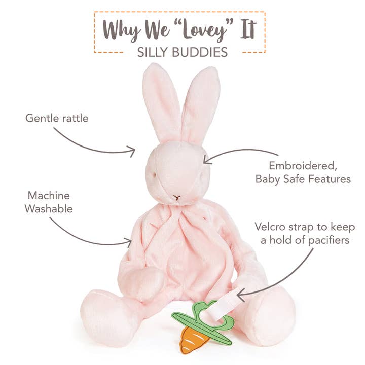 Bunnies By the Bay - Wholesale Stuffed/Plush Toy - Kids & Baby - Blossom Bunny Silly Buddy1