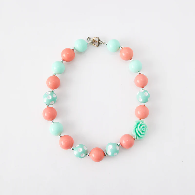 Auraquise - Wholesale Kids Necklace - Kids - Sparkling Rhinestone Beaded Necklace for Girls Shine Bright12