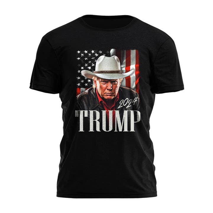 Trump 2024 - Cowboy Tee - 2640 for wholesale by I Love My Freedom