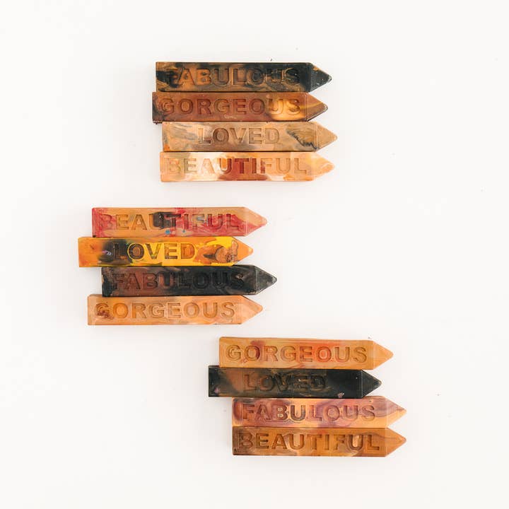 Art 2 the Extreme® - The Original Rainbow Crayon® - Vente Crayon – enfant et bébé - Lot de 4 crayons d'arc-en-ciel originaux Fabulous Me Mini Crayon Stix®1