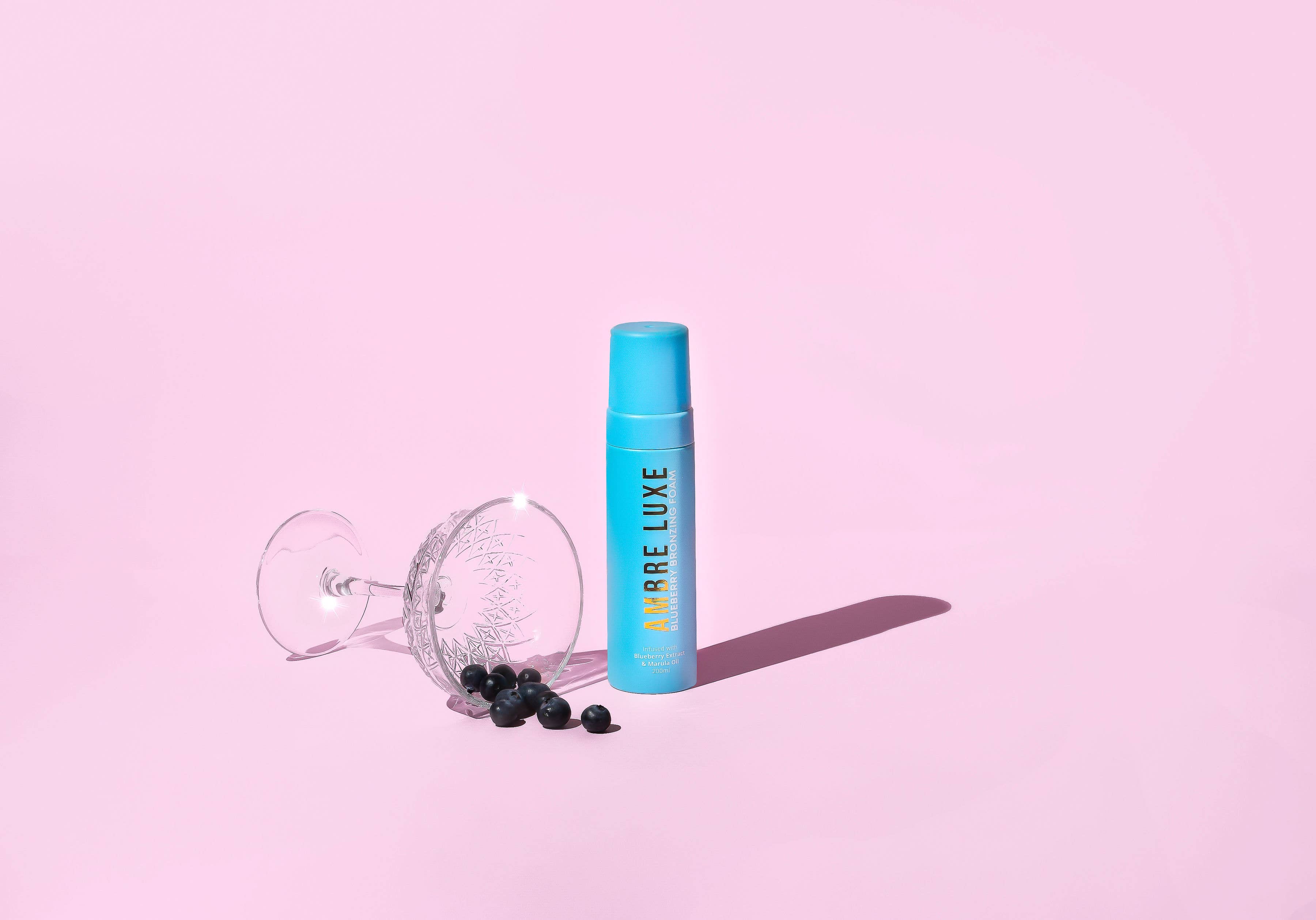 Ambre Luxe - Wholesale Zelfbruiner - Blueberry bronzing zelfbruinende schuim2