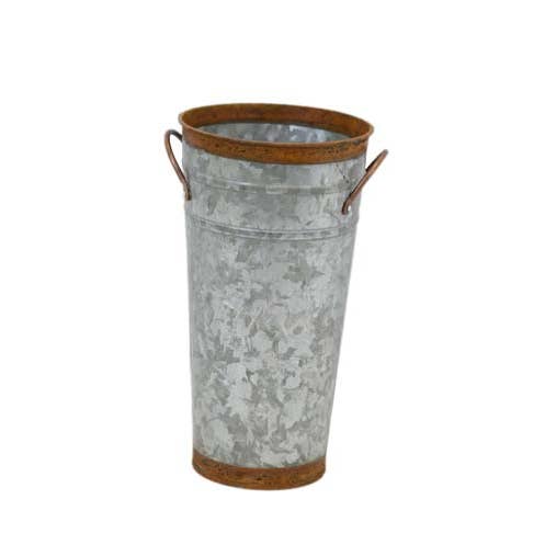Home Kreation by KK dba Kraft Klub - Wholesale Bucket/Pail - 13" Two Tone French Bucket