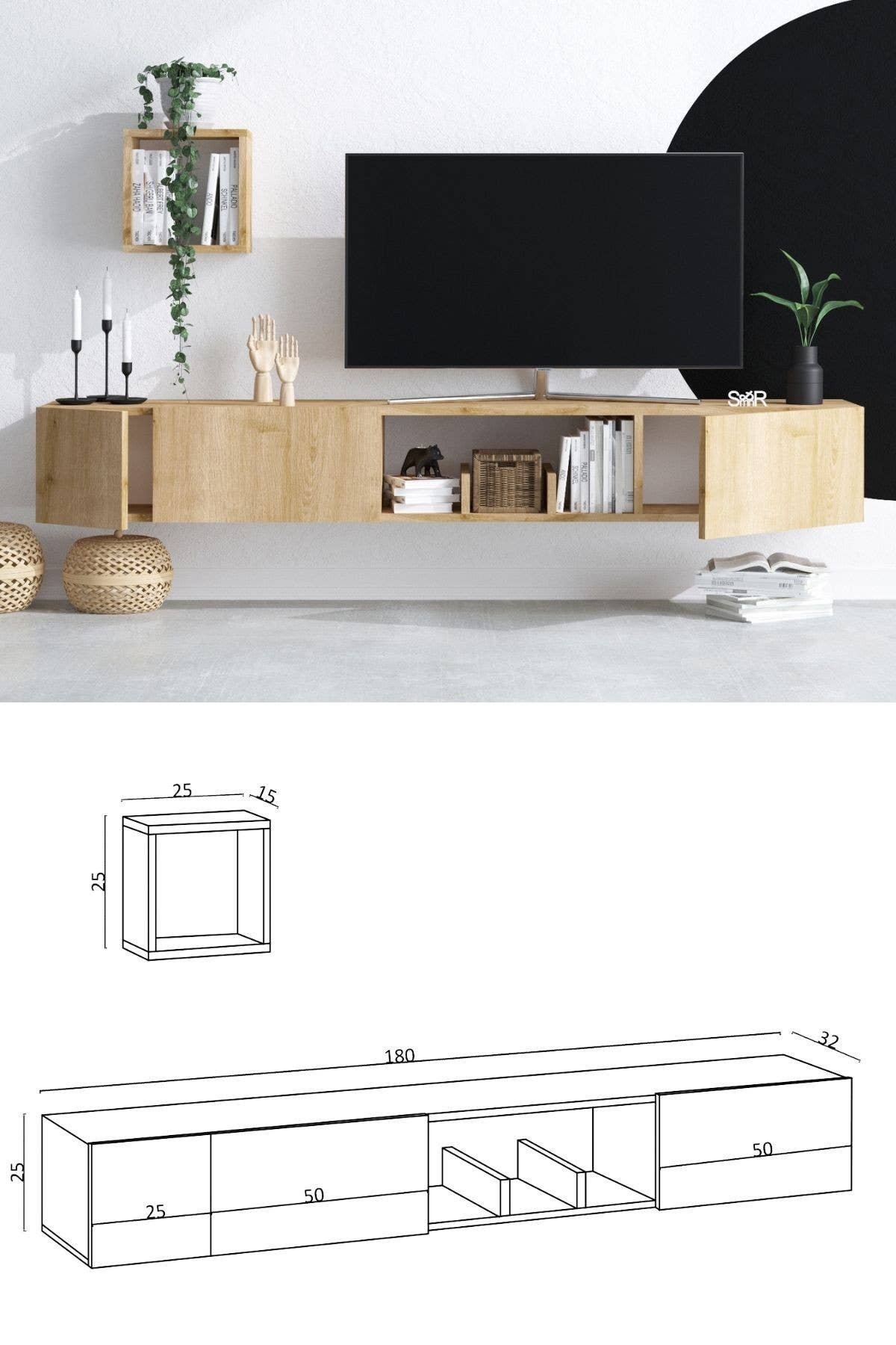 Multi Colored Decormet Avior TV Unit - Dec0062 for wholesale on Faire1