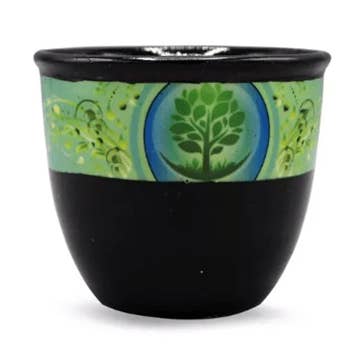 WISCHERHALTER AUS KERAMIK, GROSS — TREE OF LIFE für den Großhandel von Green Tree