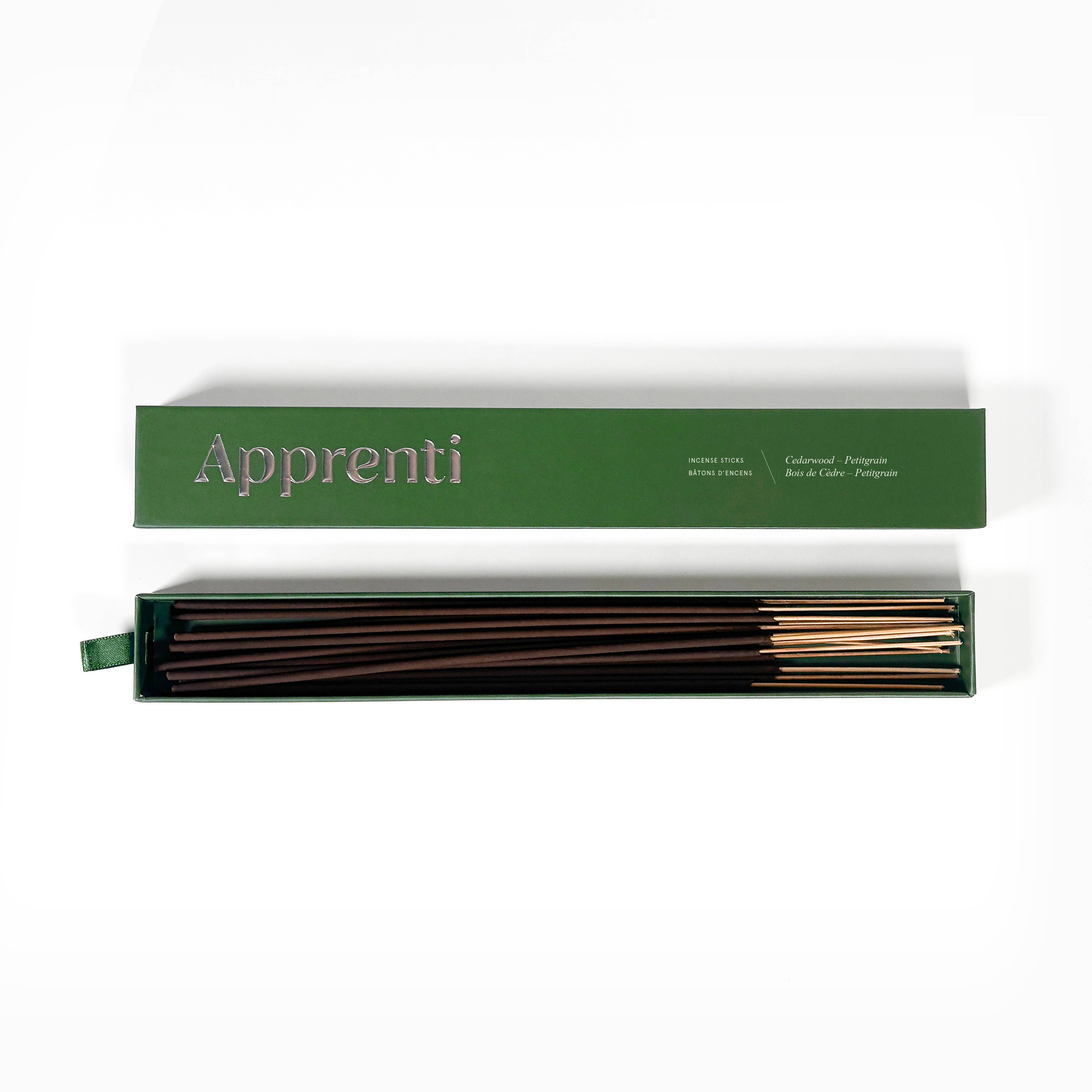 Apprenti - Wholesale Incense - Cedarwood / Petitgrain Incense1
