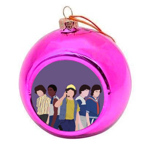 ART WOW – Engroshandel Pynt – Julekugler 'Stranger Things Boys'