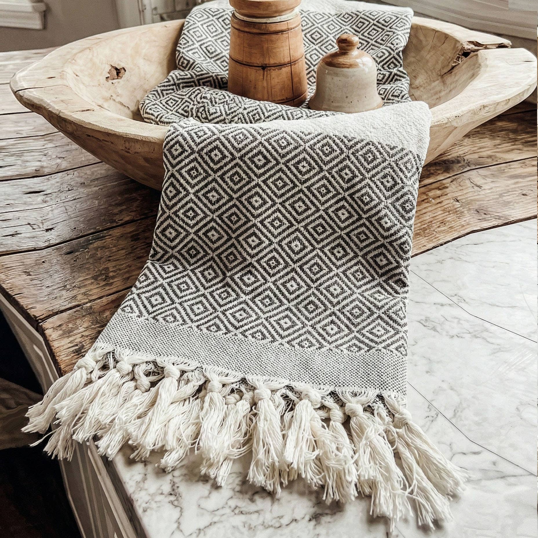 Gia Roma - Wholesale Beach Towel - Blue Turkish Beach Towels or Decorative Towels Handmade7