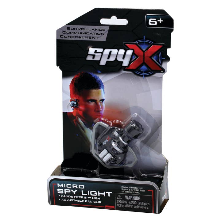 MukikiM Toys & Games – wholesale Light-up toy – Kids & baby – SpyX Micro Spy Light - Over-The Ear Design Red LED Light