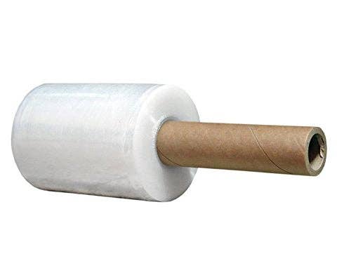 Tapix - Wholesale Craft Tool - Industrial Grade Stretch Film Hand Roll Stretch Wrap  5" X 1000 Feet Strong 80 Gauge with Extended Handle6