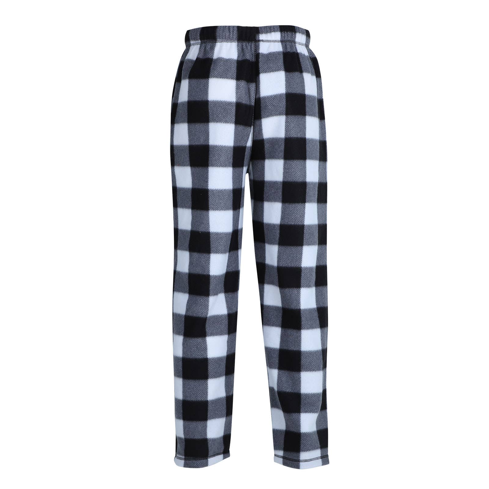 LeeHanTon - Vente Bas de pyjama – homme - Pantalon de pyjama en molleton à carreaux LeeHanton pour hommes2