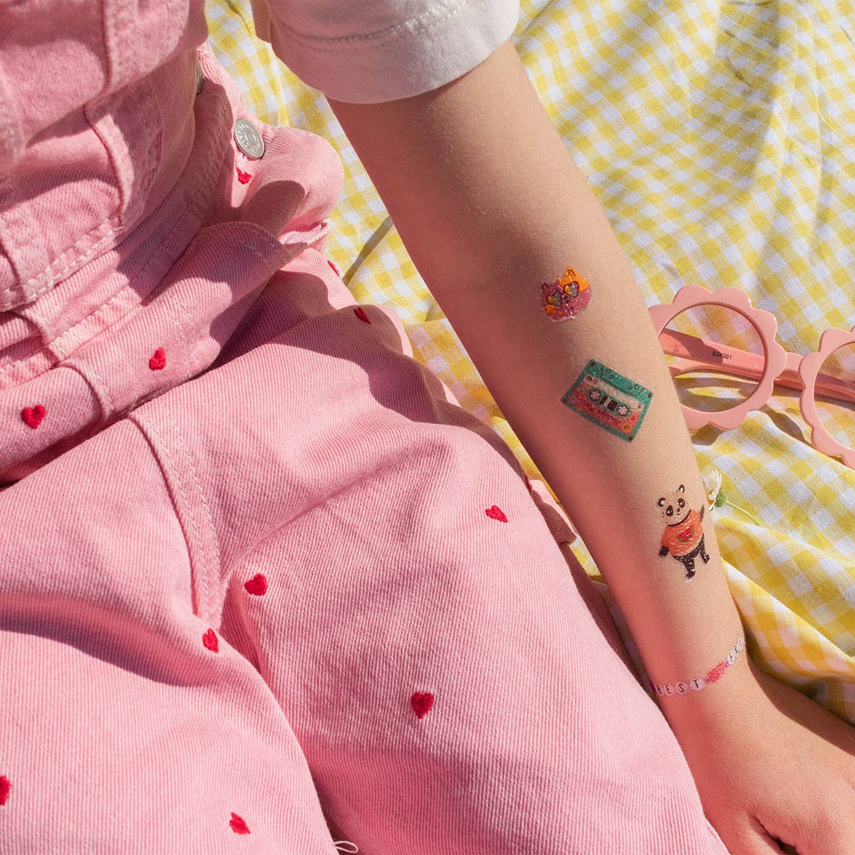 La Petite Épicerie - Wholesale Temporary Tattoo - Kids - Tattoo Pouch - California Dream2