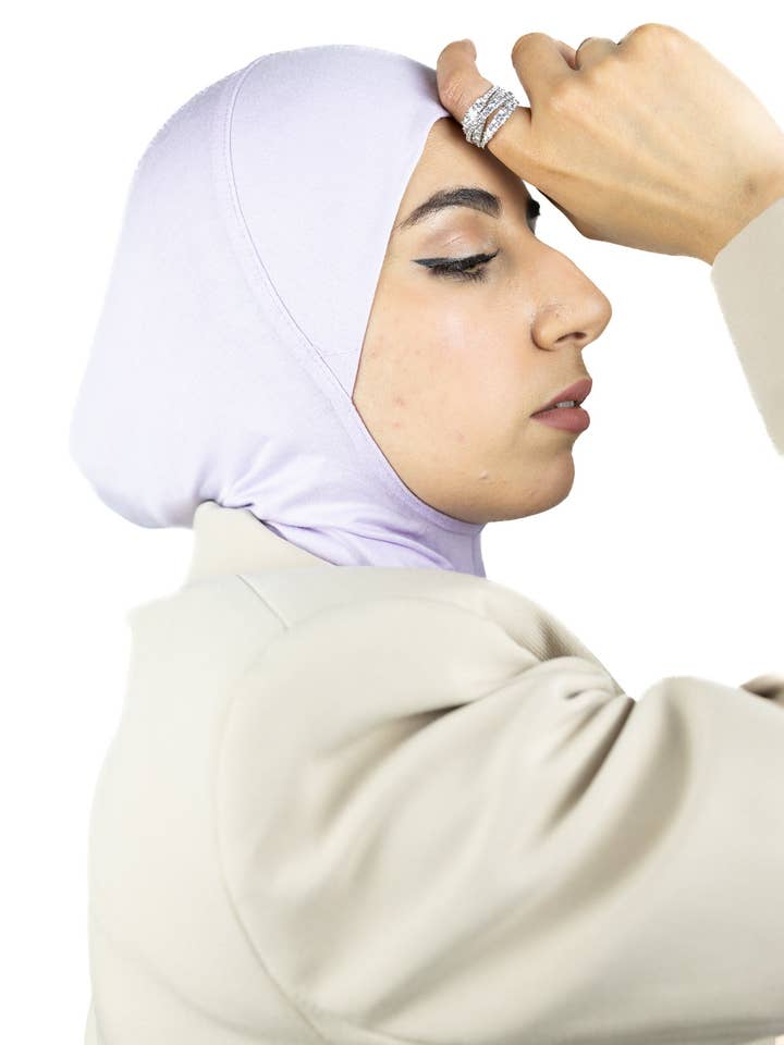 Bufanda Ninja Under - Lila para venta al por mayor de Bella Hijabs