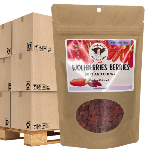 Witchy Pooh's Exotic Teas & Herbs - Wholesale Dried/Dehydrated Fruit - Witchy Pooh's Wolfberries, Goji Berries - Whole Soft & Chewy9