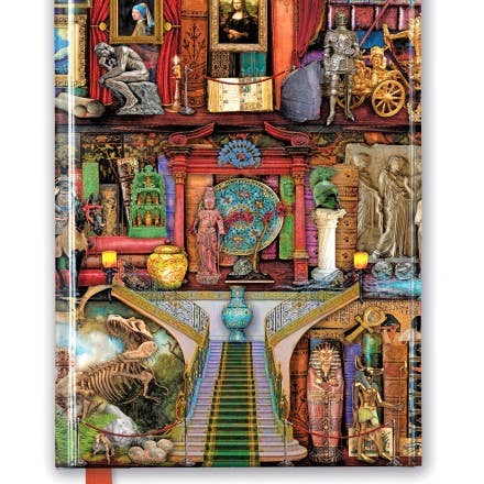 Texas Bookman - Wholesale Journal/Diary - Aimee Stewart: Museum Bookshelves Journal