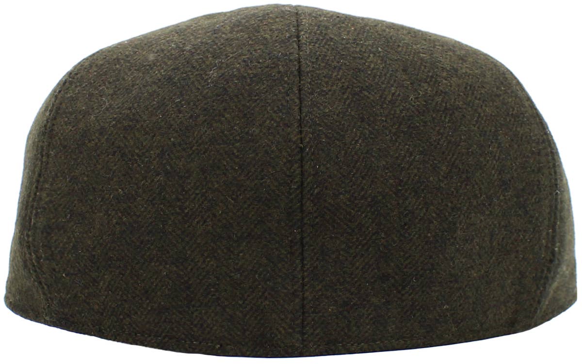 KBETHOS - Wholesale Newsboy/Schoolboy Hat - Men's - Solid Wool Blend Ivy15