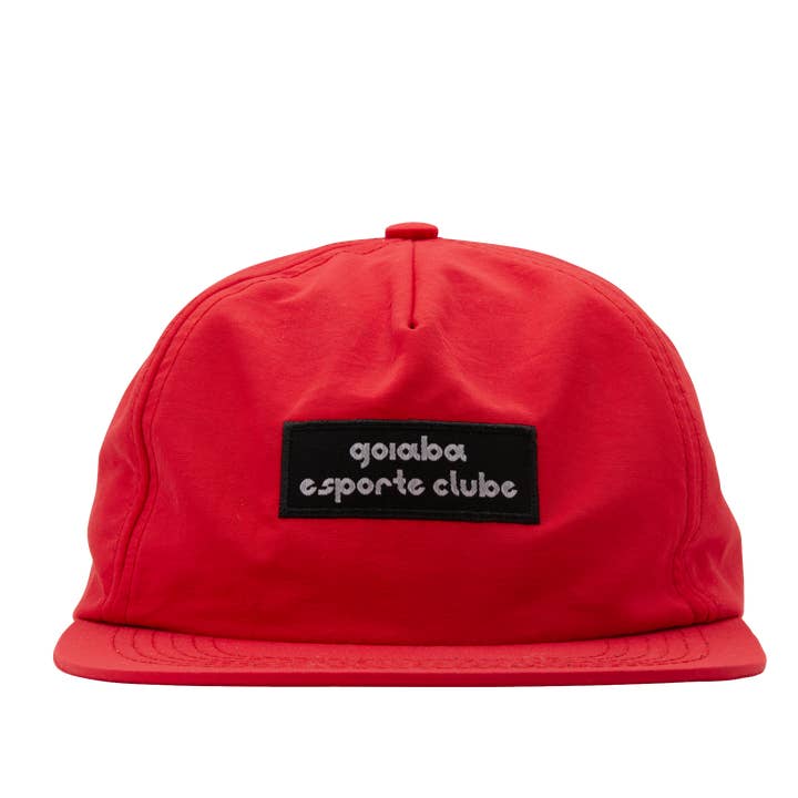 Bonnet en nylon à devant pincé - Rouge pour la vente par goiaba esporte clube