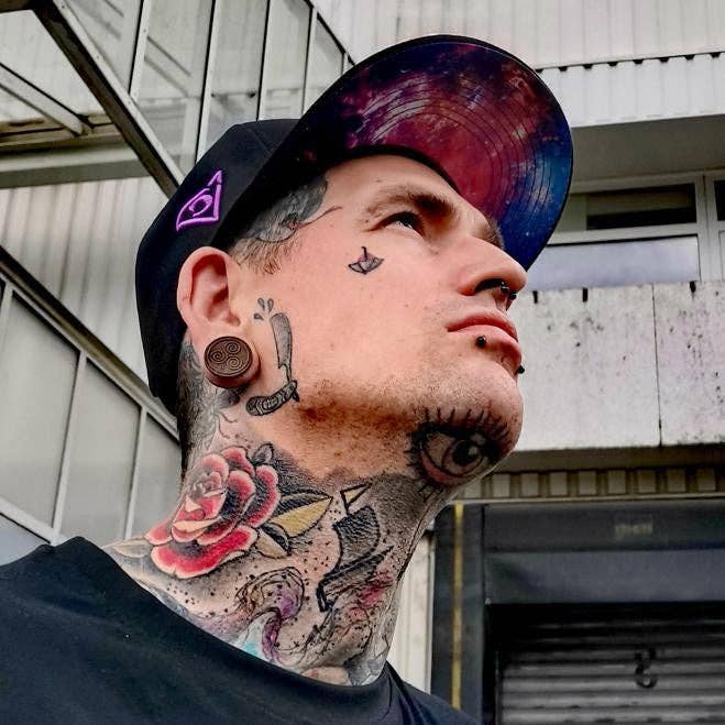 Capiche - Vente Casquette à visière plate – homme - Galaxy Mix Snapback - Noir