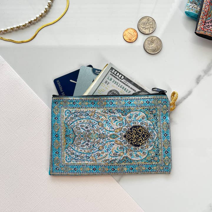 Umays Boho - Wholesale Coin Purse - Women's - Handmade Zipper Pouch, Boho Coin Purse