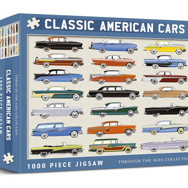 Classic American Car 1000 Piece Jigsaw Puzzle for wholesale by Coach House Partners