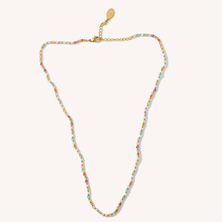 Nikki Smith Designs - Wholesale Choker/Collar - Rainbow Bead Choker
