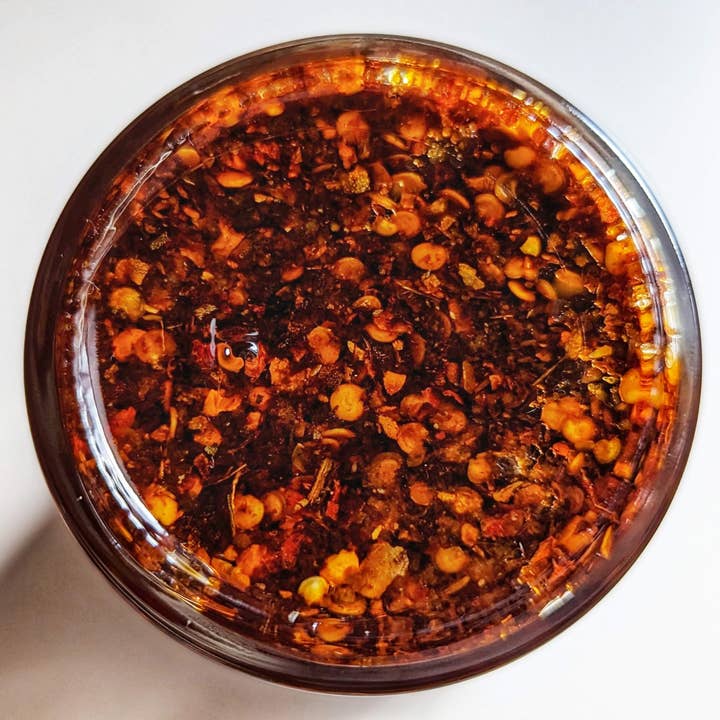 Seattle and Saigon - Wholesale Hot Sauce - CRISPY GARLIC CHILI OIL, Do-everything Viet sauce,Made in WA4