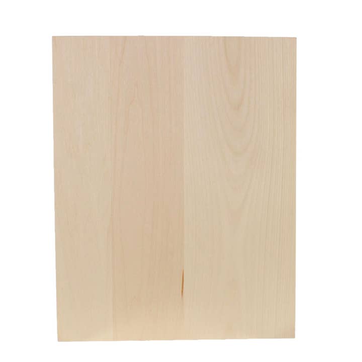 Basswood Rectangle Plaque 10 x 8 for Woodburning or Laser for wholesale by Foggy Bottom Woodworks LLC
