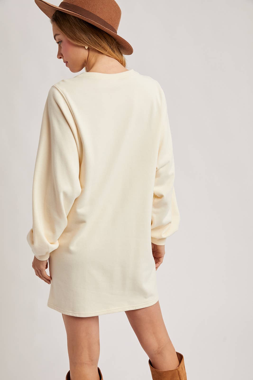 Bluivy - Vente Robe – femme - Robe mini en french terry22