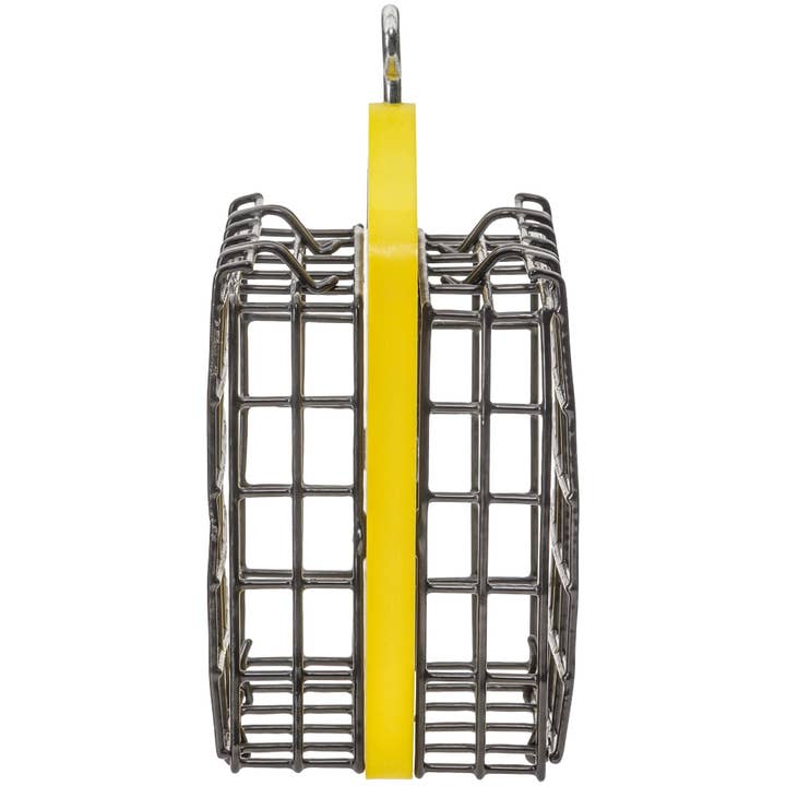 Birds Choice - Wholesale Bird Feeder - Suet Feeder for Two Cakes in Yellow Recycled Plastic2