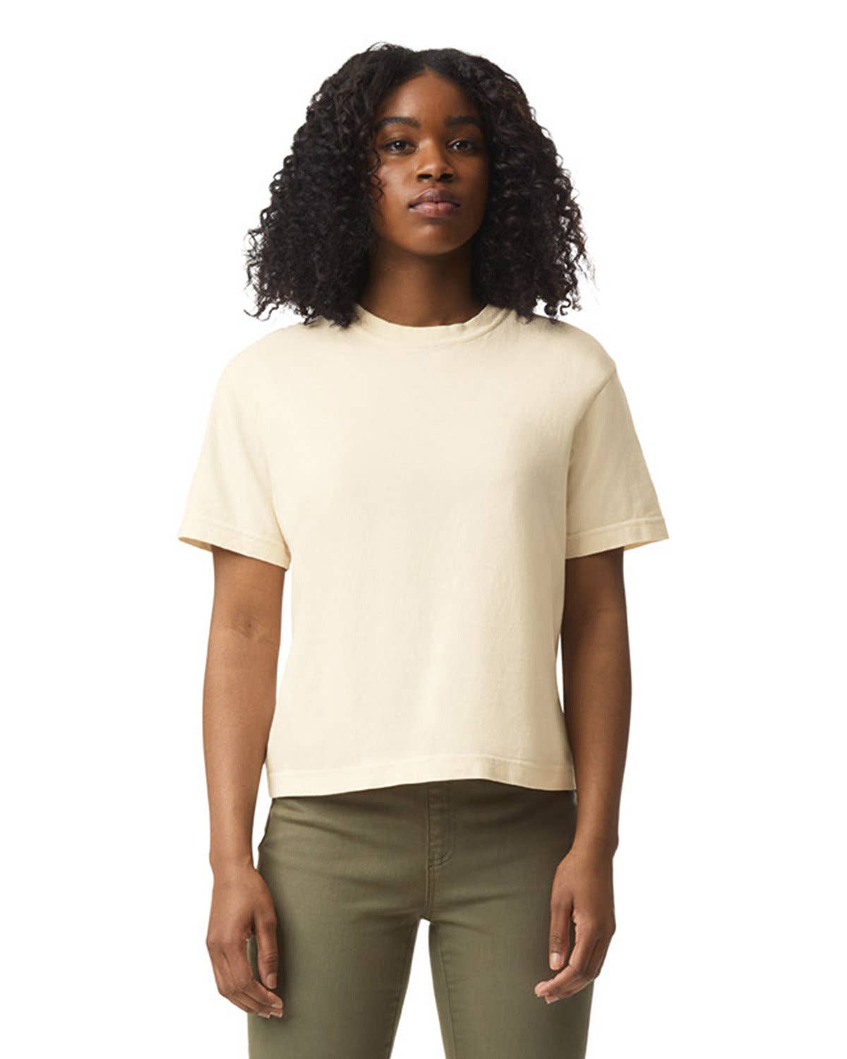 Total Apparel - Wholesale T-Shirt - Women's - Comfort Colors Ladies' Heavyweight Cropped T-Shirt | 3023CL2