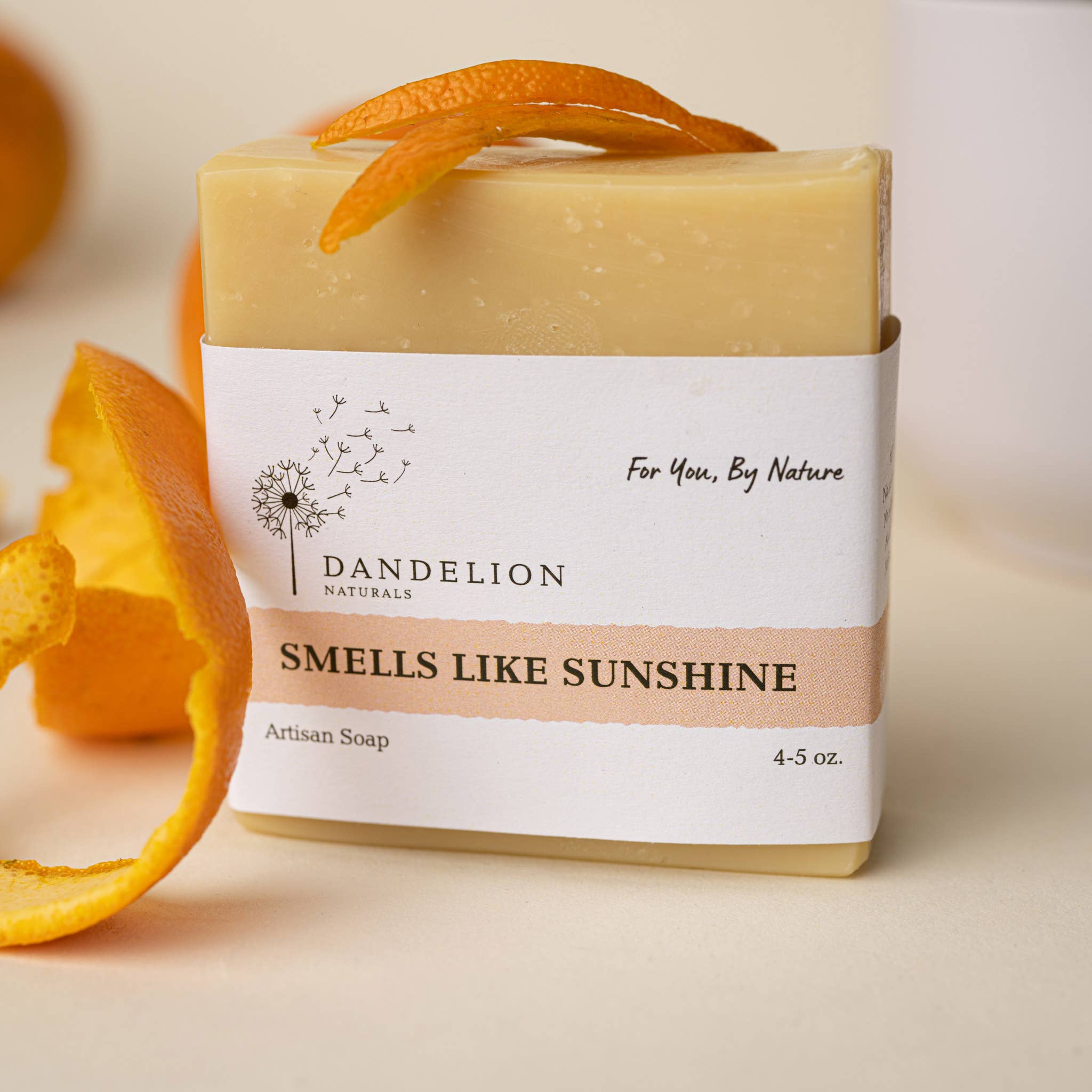 Dandelion Naturals - Vente Pains de savon - Savon en barre Smells Like Sunshine | Pamplemousse, orange, citron2