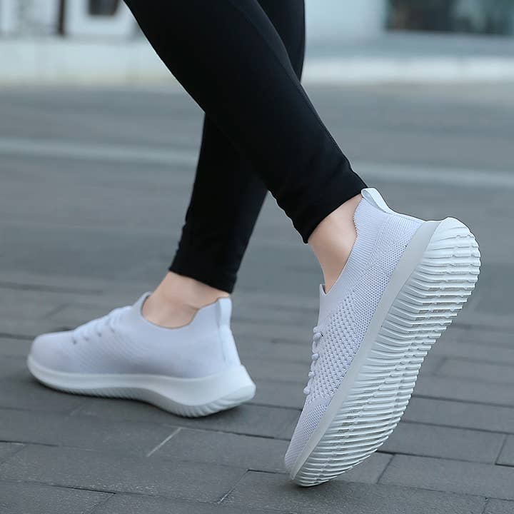 Calseosvic - Wholesale Athletic Sneakers - Women's - Refreshing sports shoes knitted lightweight women's shoes4